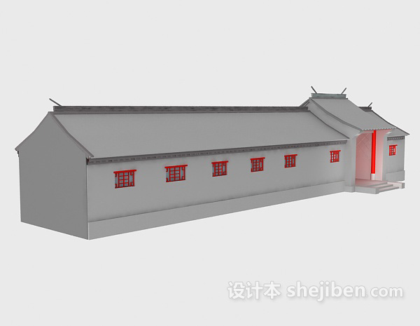 设计本中国建筑3d模型下载