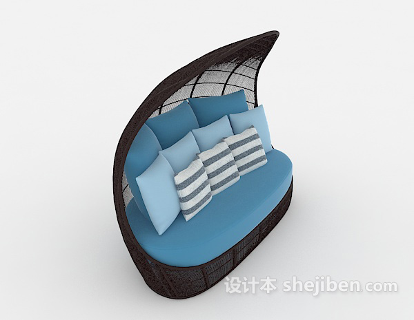沙发免费3d模型下载