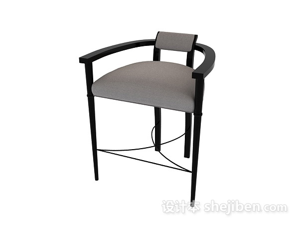 中式风格中式椅子3d模型下载