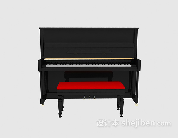 免费钢琴 3d模型下载