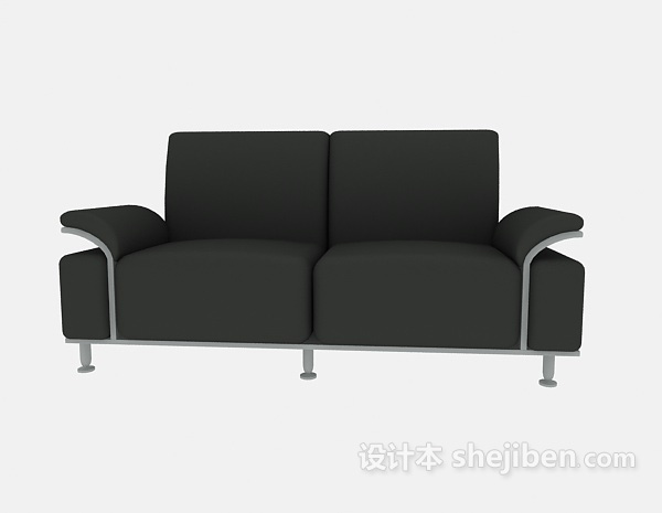 免费办公沙发12套（含材质）3d模型下载
