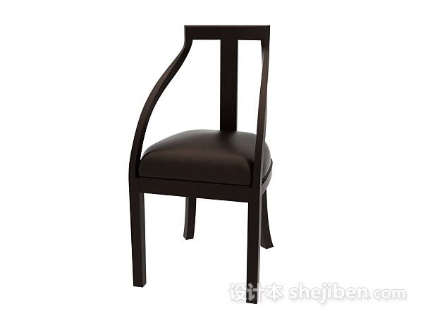 现代风格单椅 3d模型下载