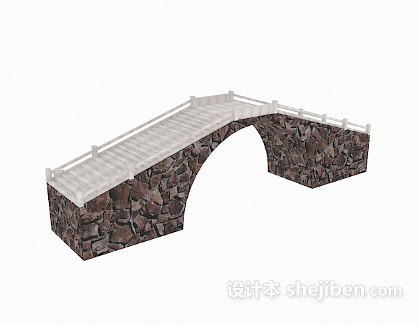 石桥3d模型下载