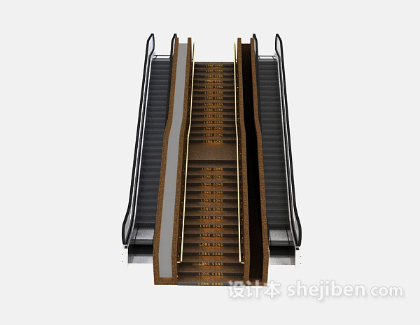 免费电梯楼梯3d模型下载