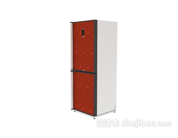 免费冰箱3d模型下载