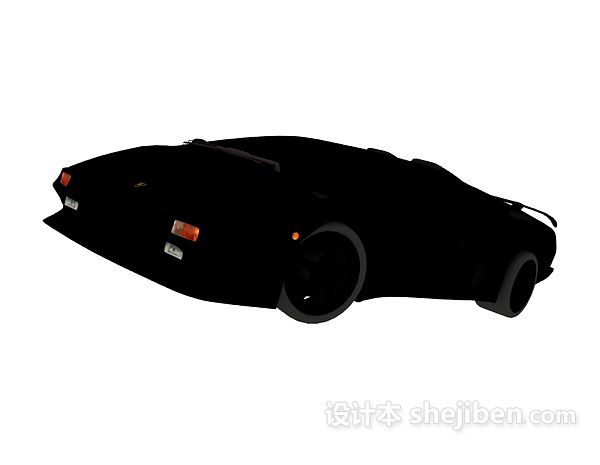 设计本兰博基尼跑车3d模型下载