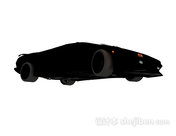 现代风格兰博基尼跑车3d模型下载