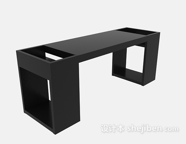 新中式桌子3d模型下载