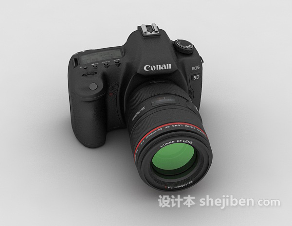 现代风格数码相机3d模型下载