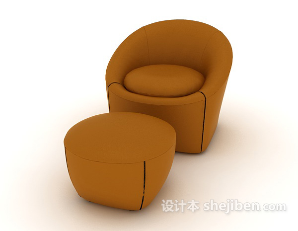 现代风格组合沙发三维3d模型下载