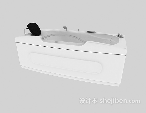 设计本浴盆3d模型下载