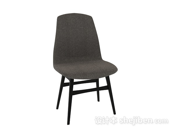 简约风格椅子3d模型下载