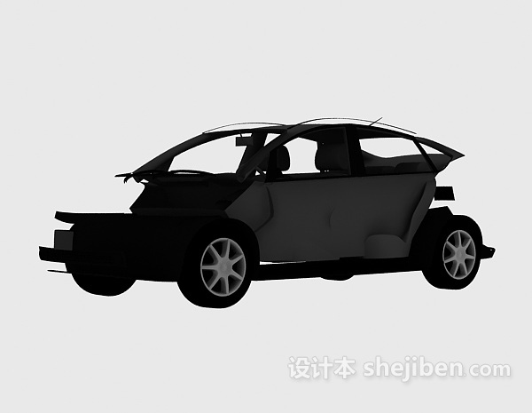 设计本本田汽车3d模型下载