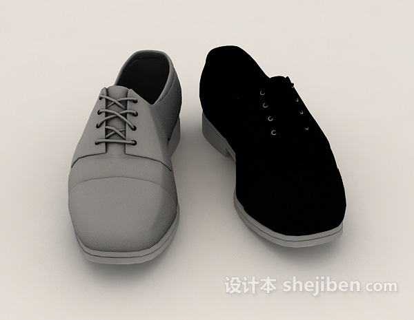 设计本鞋子3d模型下载