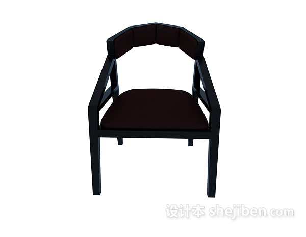 免费新中式风格椅子3d模型下载