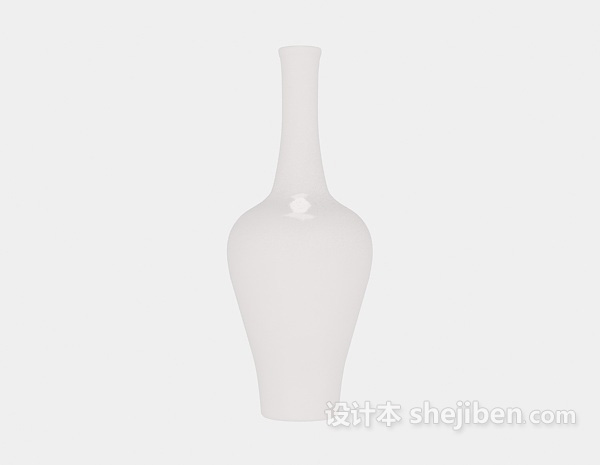 免费新中式花瓶3d模型下载