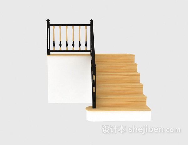 免费楼梯3d模型下载