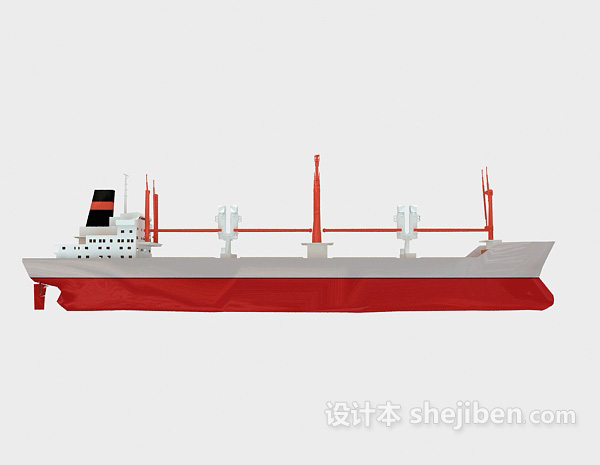 设计本海洋石油船3d模型下载