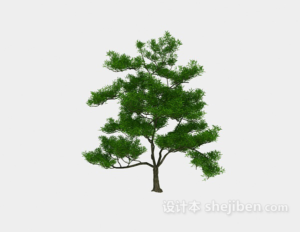 设计本s树木3d模型下载