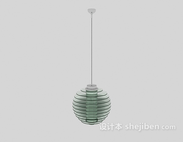中式风格中式吊灯灯具3d模型下载