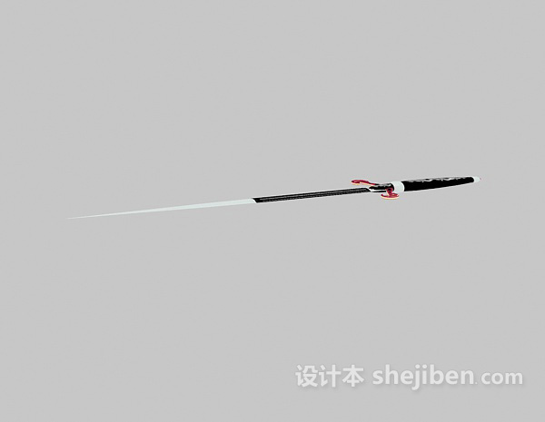 现代风格剑3d模型下载