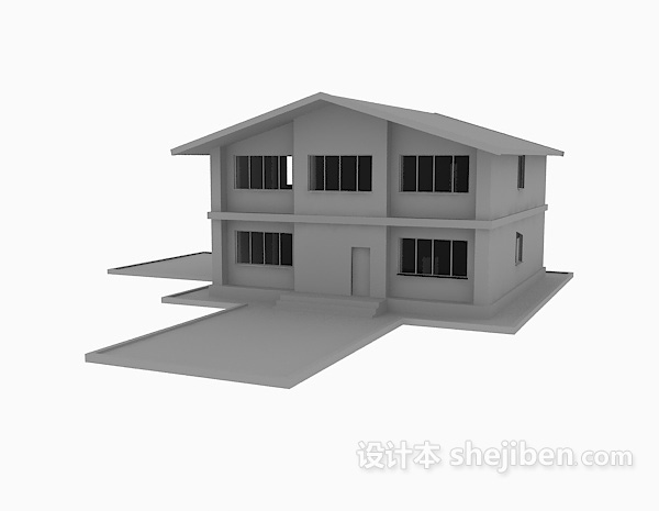 小房子3d模型下载