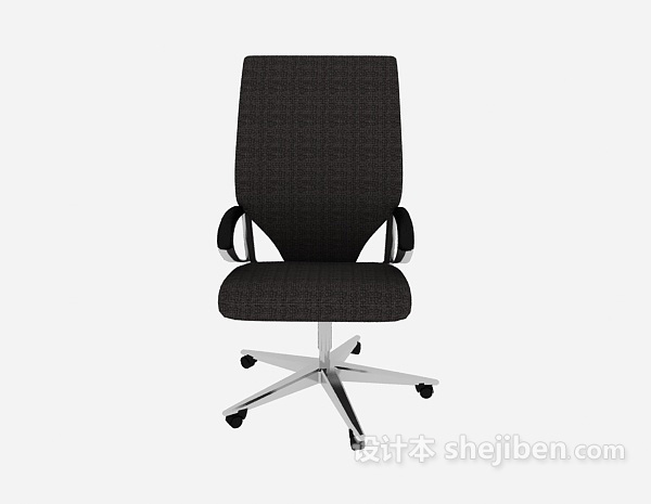 现代风格靠背舒服办公椅3d模型下载