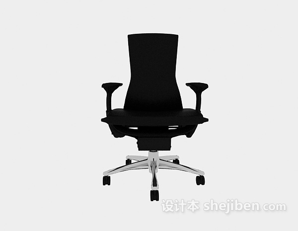现代风格便捷办公椅3d模型下载