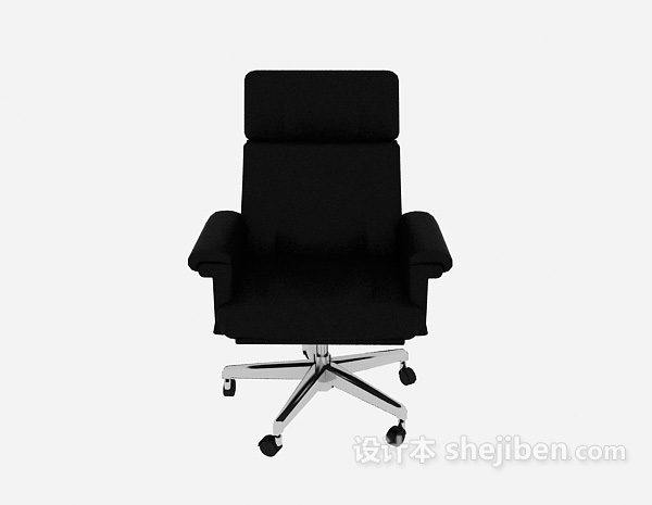 现代风格现代简约办公椅子3d模型下载