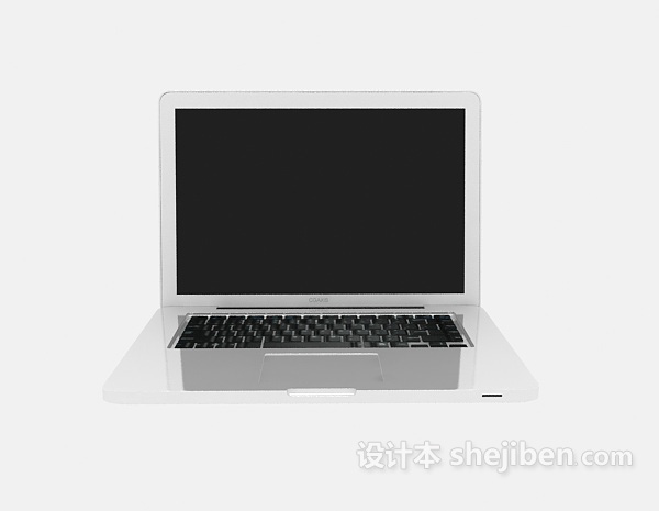 现代风格超级笔记本电脑3d模型下载