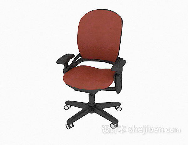 免费现代时尚办公椅3d模型下载