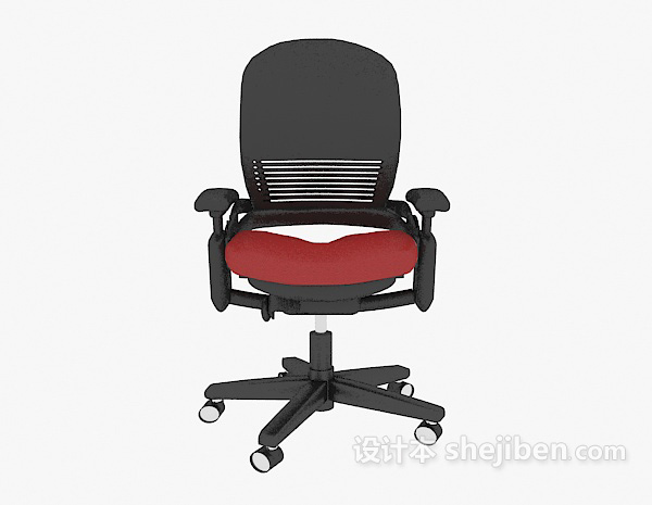 现代风格办公室椅子3d模型下载