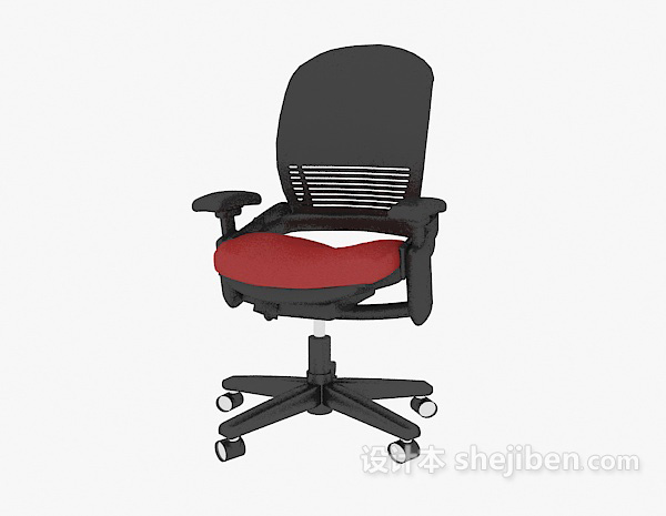 免费办公室椅子3d模型下载
