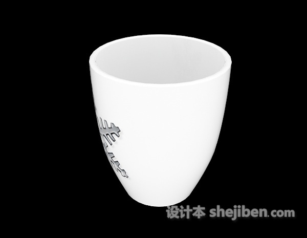 陶瓷茶杯3d模型下载