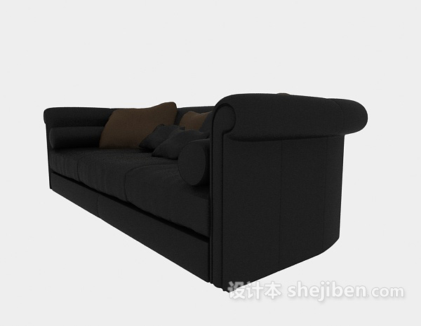 家居客厅沙发3d模型下载