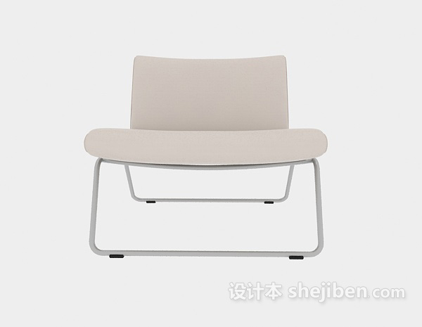 现代风格客厅休闲椅3d模型下载