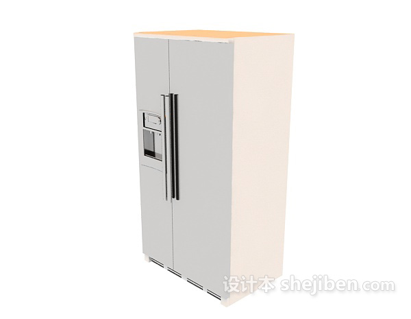 冷藏冰柜3d模型下载