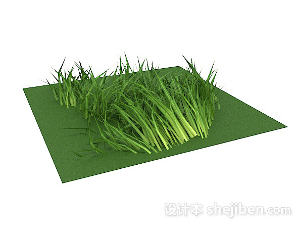 绿叶植物花草3d模型下载