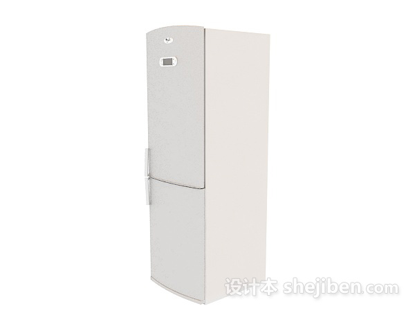双层电冰箱3d模型下载
