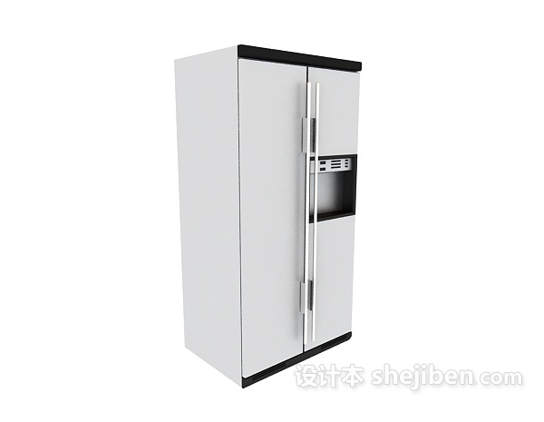 家电冰箱冰柜3d模型下载