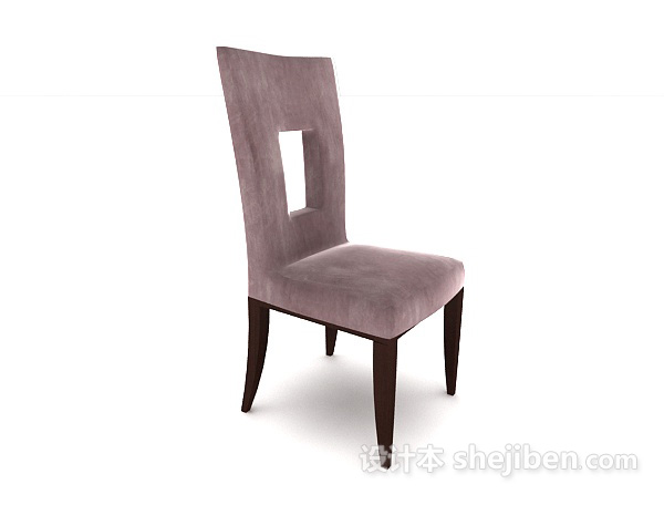 欧式高级餐椅3d模型下载