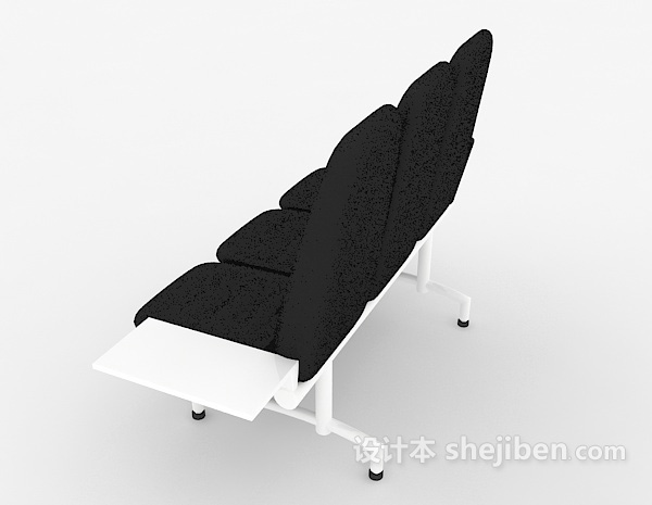 设计本公共场合休闲椅3d模型下载