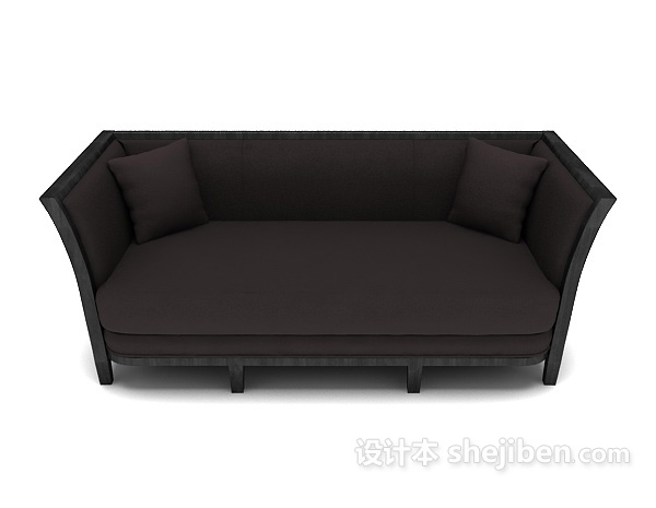 欧式风格简约欧式家居沙发3d模型下载