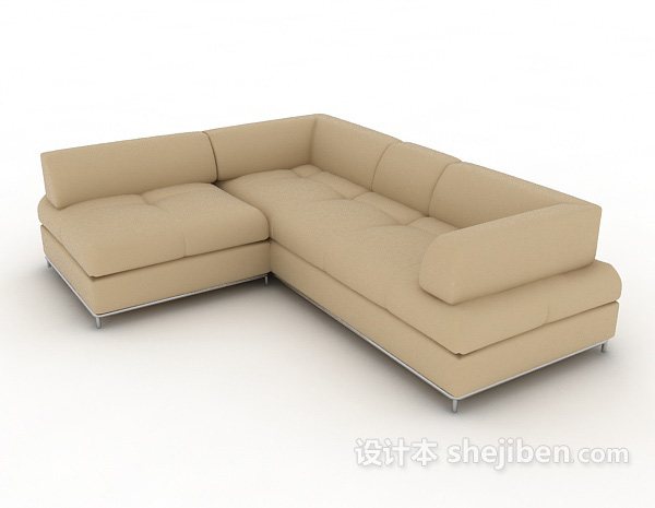 家居常见多人沙发3d模型下载