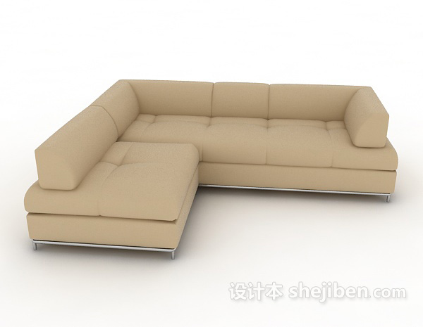 免费家居常见多人沙发3d模型下载