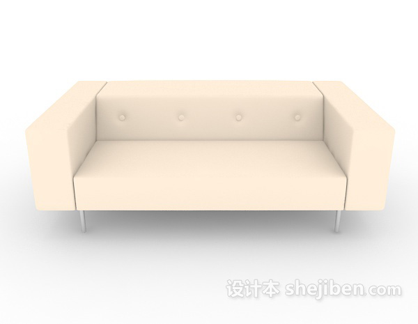 现代风格简约现代感沙发3d模型下载