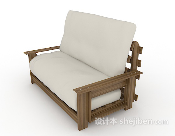 免费中式家居多人沙发3d模型下载