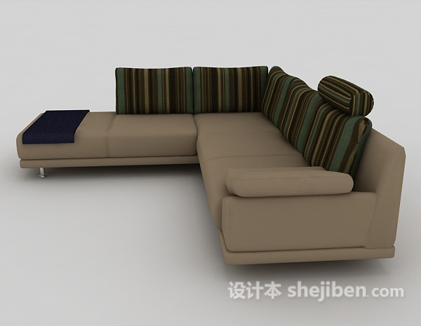 现代风格现代时尚家居沙发3d模型下载