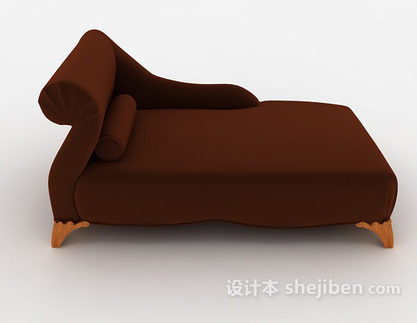 欧式风格躺椅沙发3d模型下载