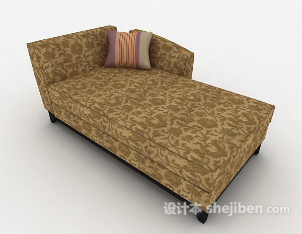 时尚休闲单人沙发3d模型下载